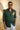 Lion Cub Embroidery Olive Green Linen Shirt Humayun Alamgir