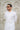 WHITE EGYPTIAN COTTON KURTA SHALWAR Clothing Humayunalamgir