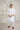WHITE EGYPTIAN COTTON KURTA SHALWAR Clothing Humayunalamgir