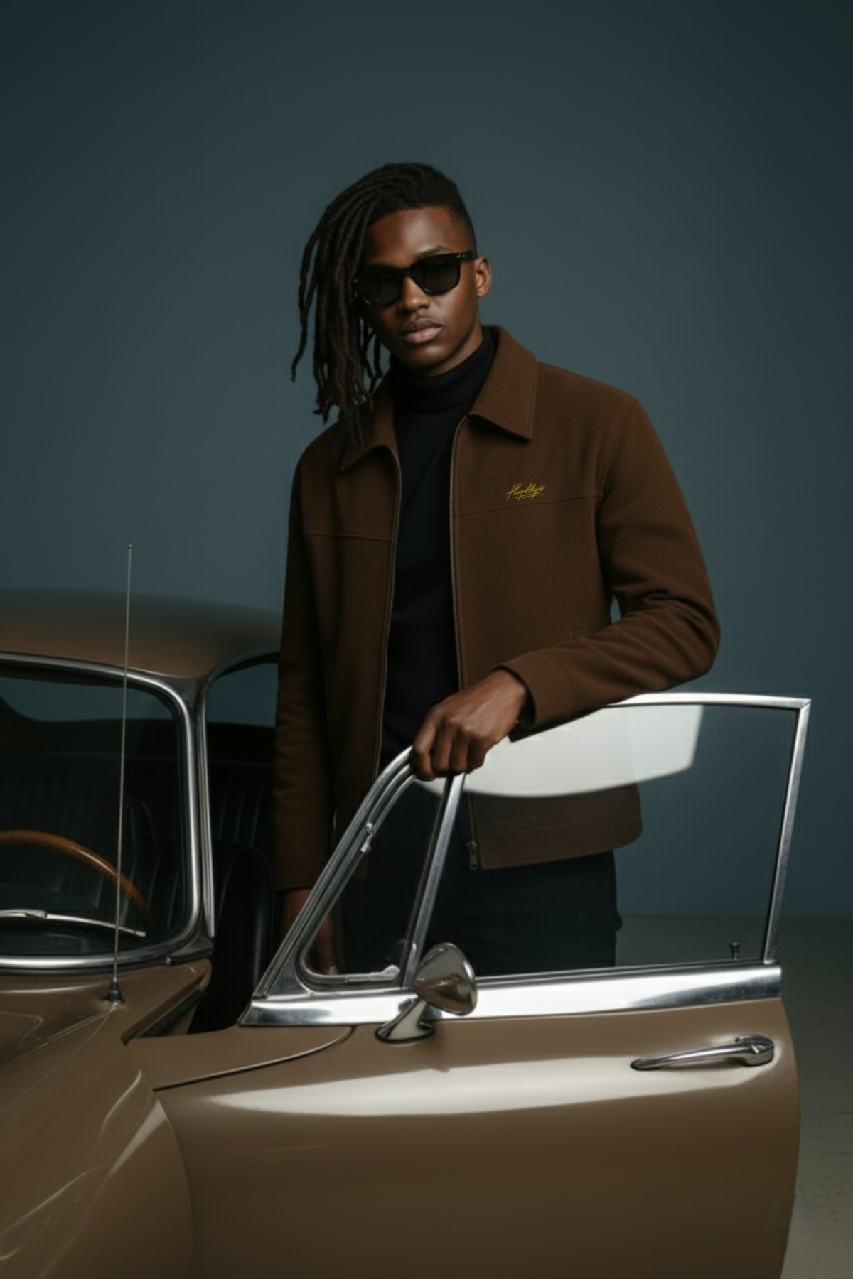 VELVET JACKET - BROWN Winter Jackets Humayun Alamgir