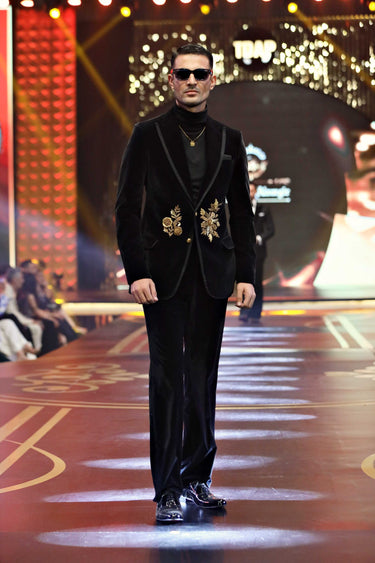 BLACK VELVET 2P TUX Humayunalamgir