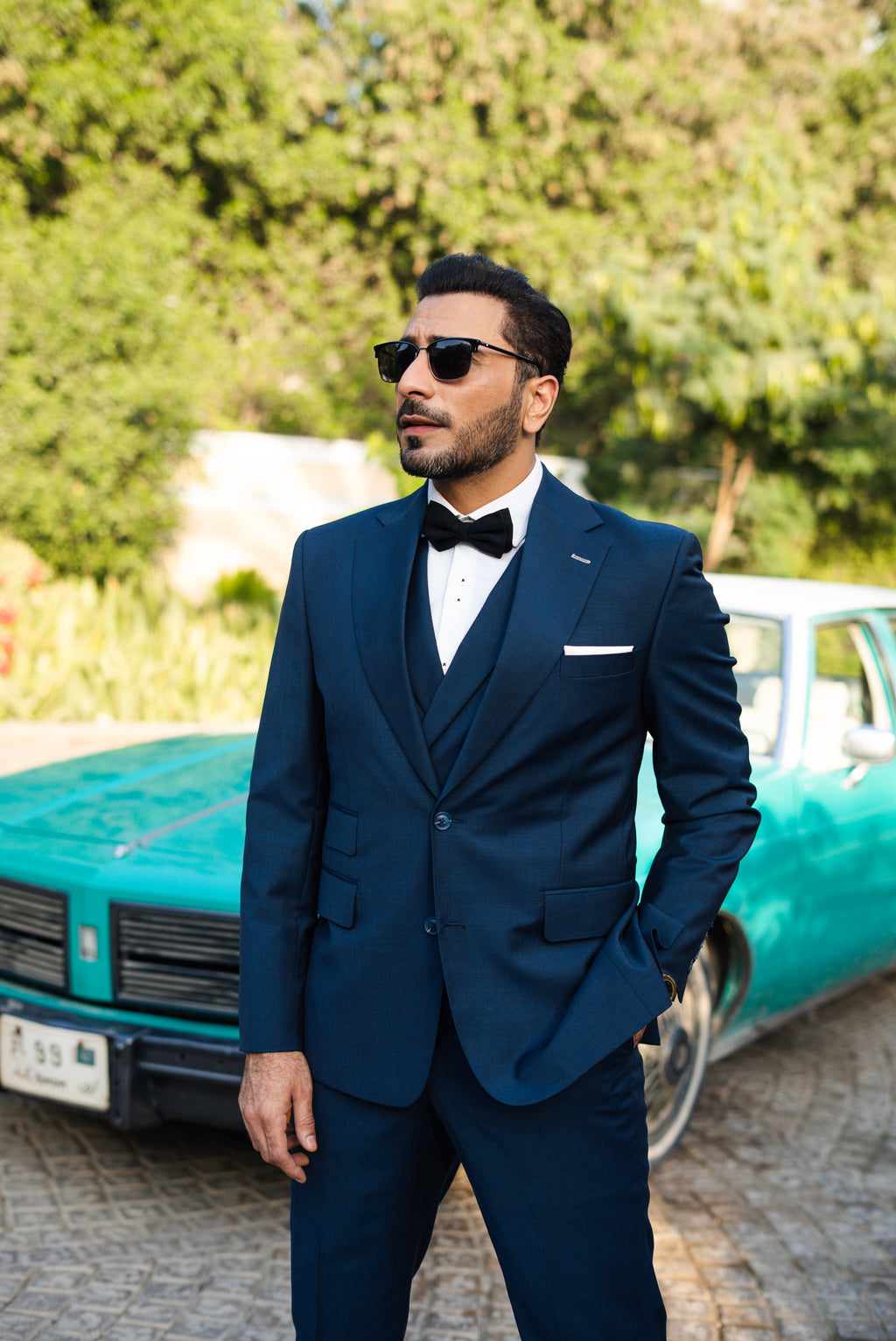 Blue Italian Suit Suits HumayunAlamgir S