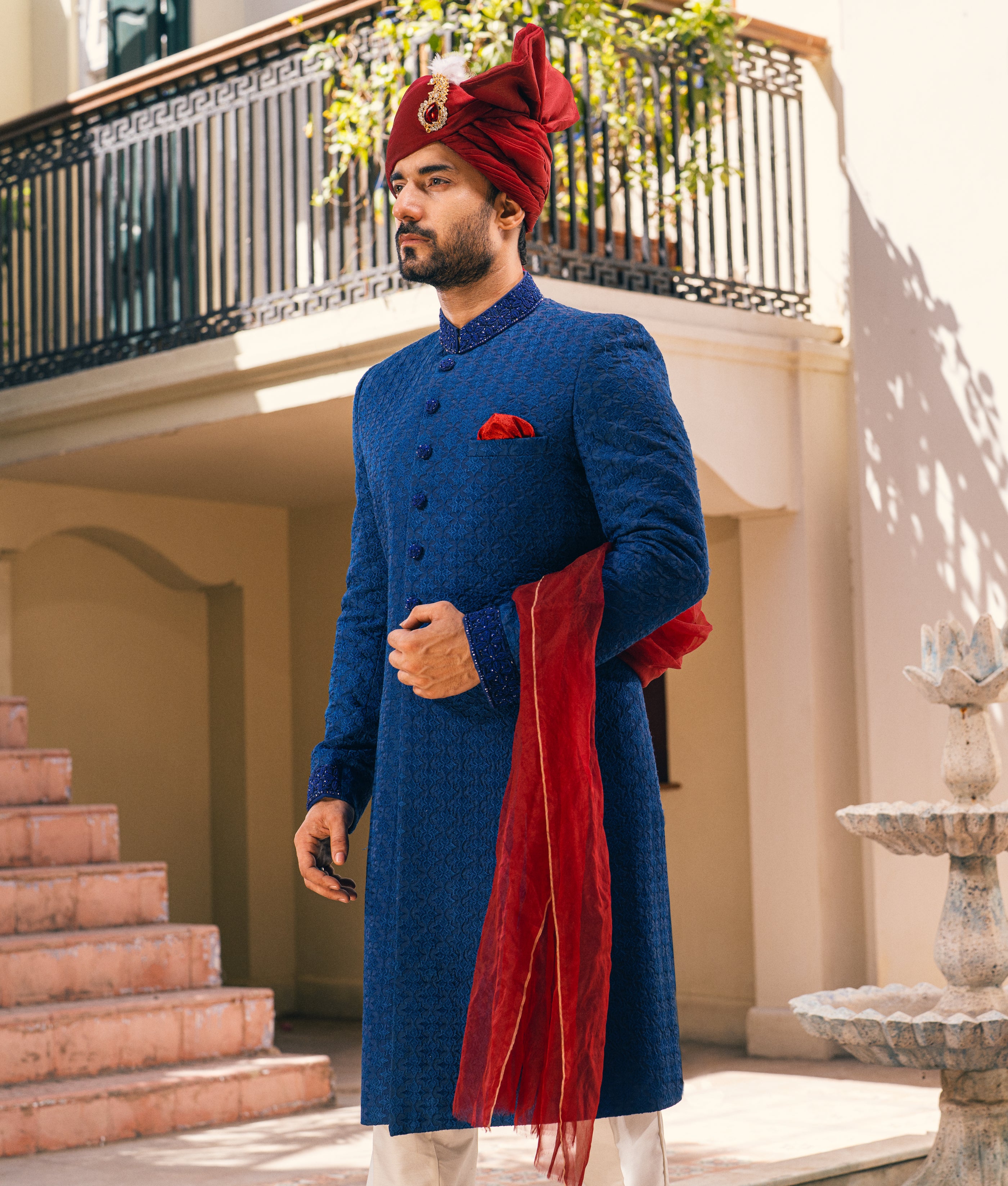 sherwani shawl
