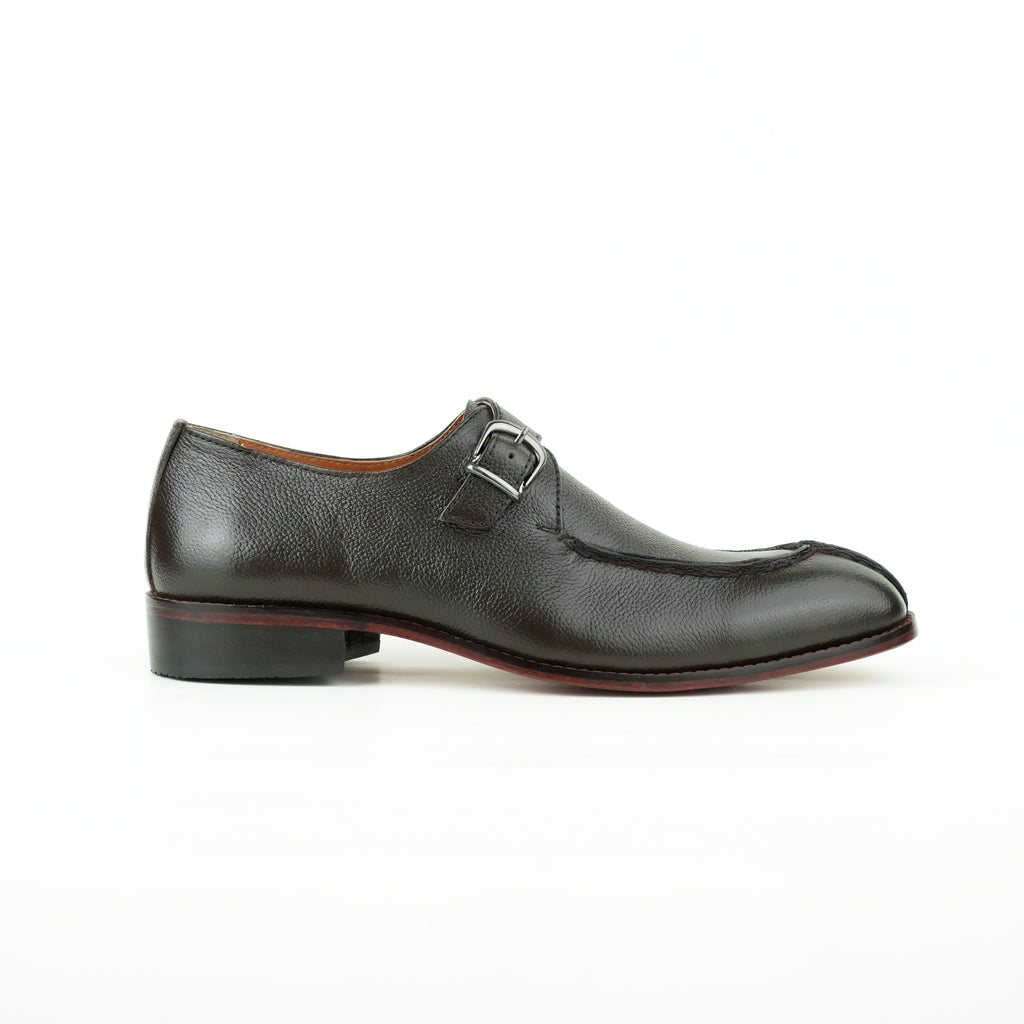 Single Strap Leather Monk Semi Formal Humayun Alamgir