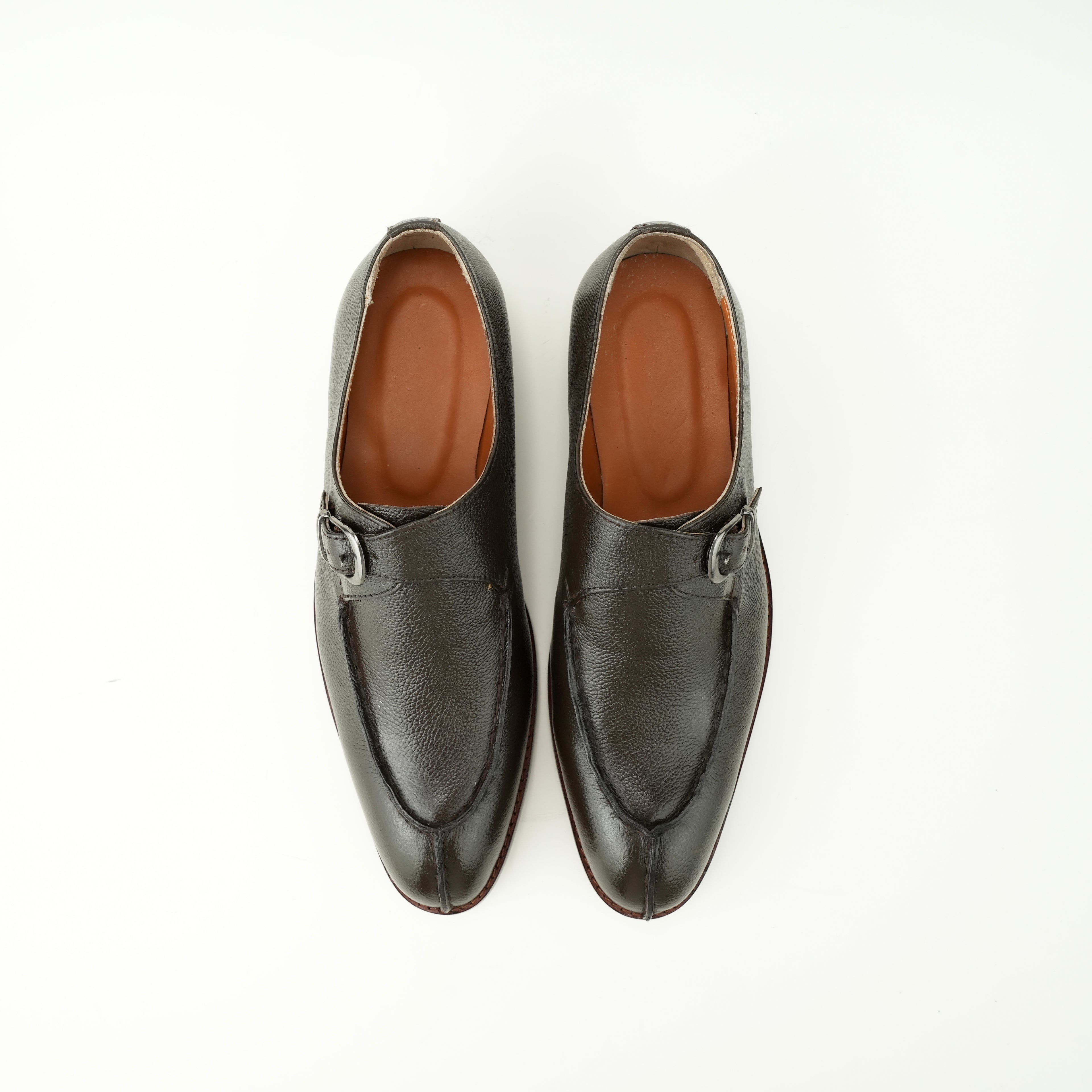 Single Strap Leather Monk Semi Formal Humayun Alamgir