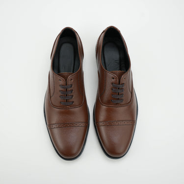 Tan Brown Mild Leather Shoes