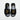 Black Velvet H Motif Slide SLIDES-SLIPONS humayaunalamgir