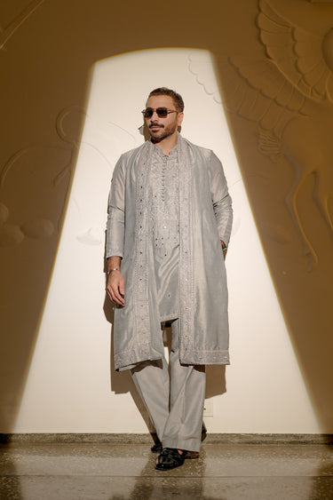 AINA - KAARI ASH GREY KURTA PAJAMA