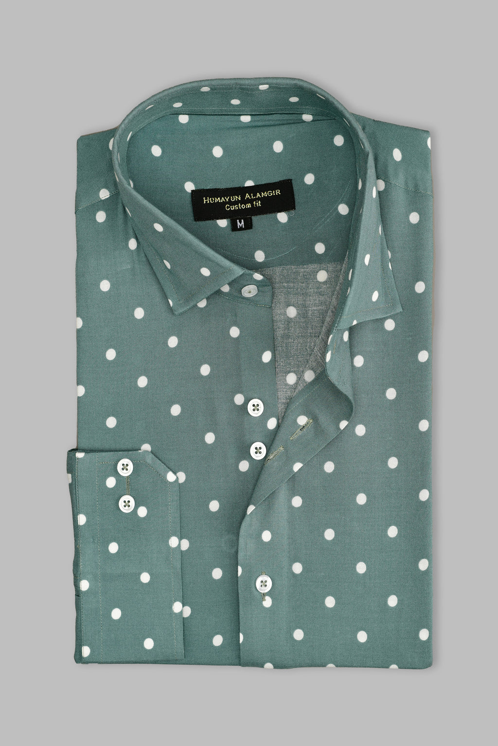 Polkadot Shirt Semi Formal humyaunalamgir S