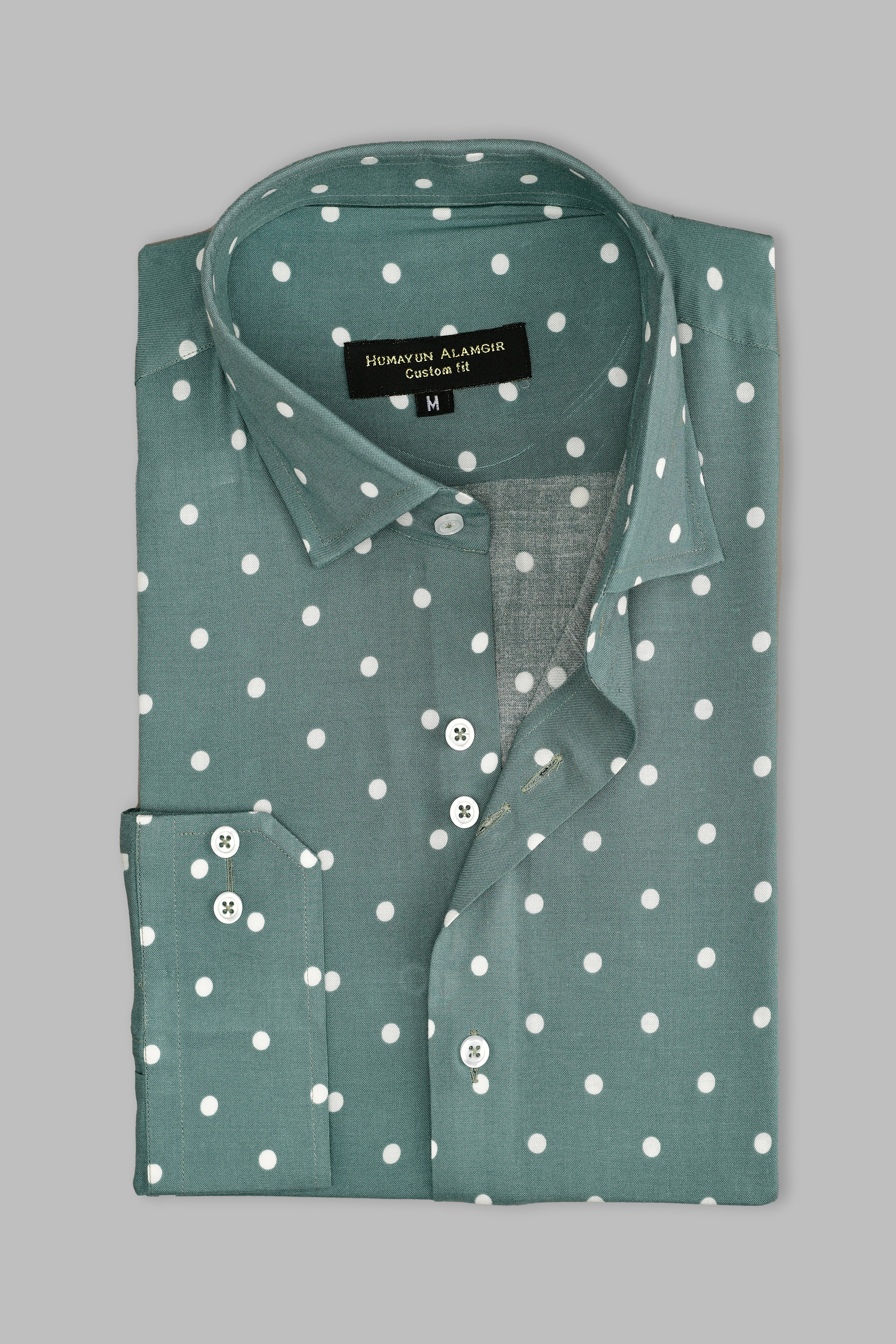 Polkadot Shirt Semi Formal humyaunalamgir S