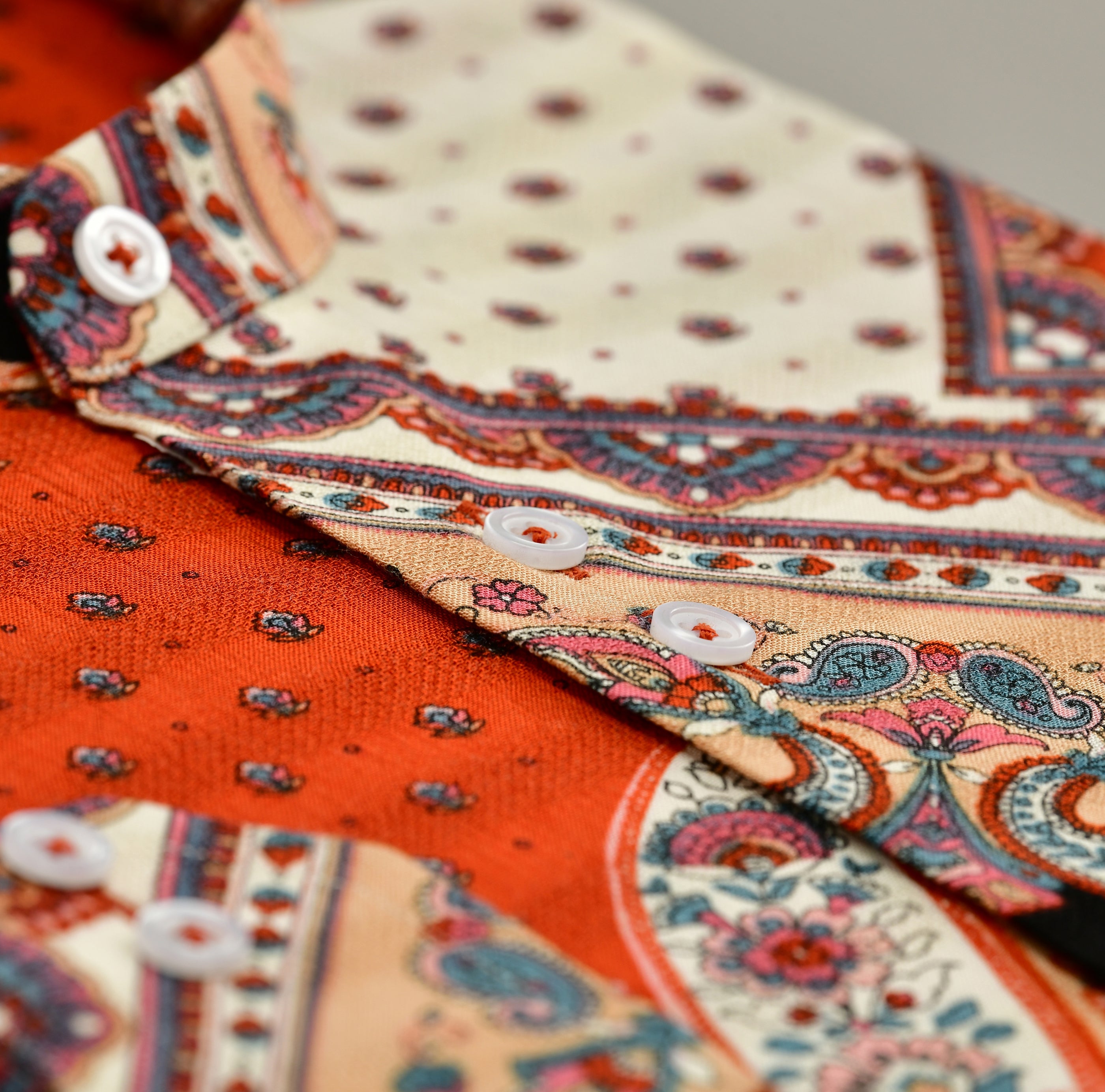 Multi Colour Full Sleeves Shirt Semi Formal humyaunalamgir