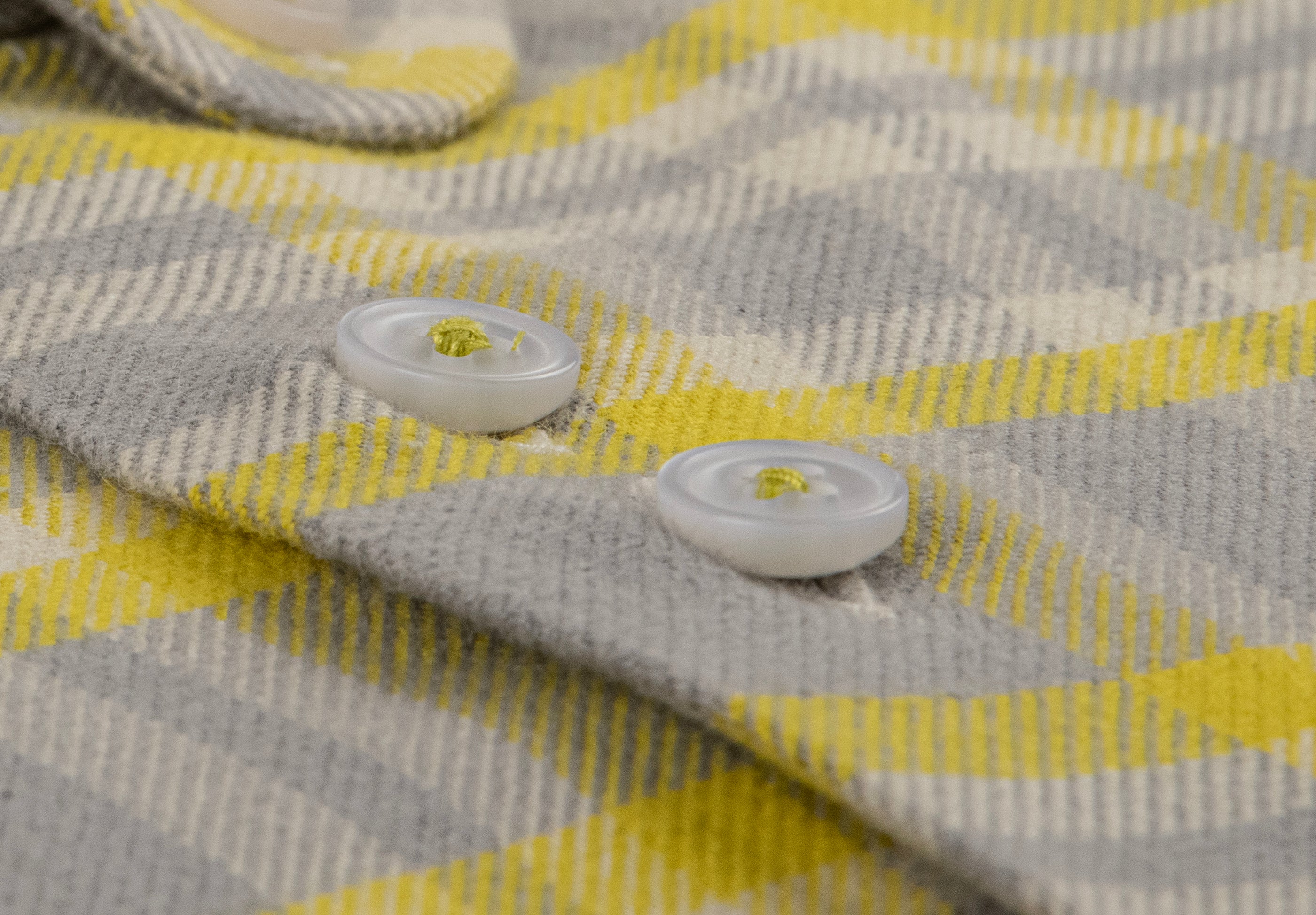 Grey Yellow Checks Shirt Humayunalamgir