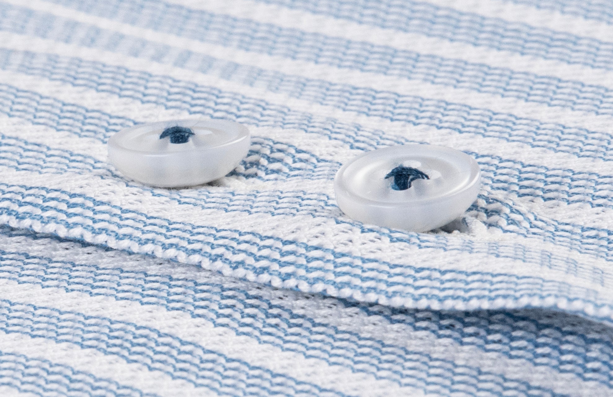 White Blue Stripe Shirt Semi Formal humyaunalamgir