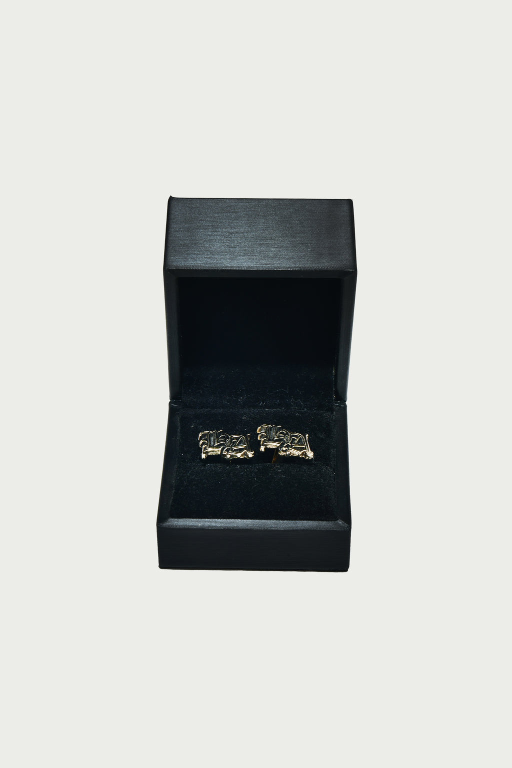 HA Golden Cufflinks Humayunalamgir