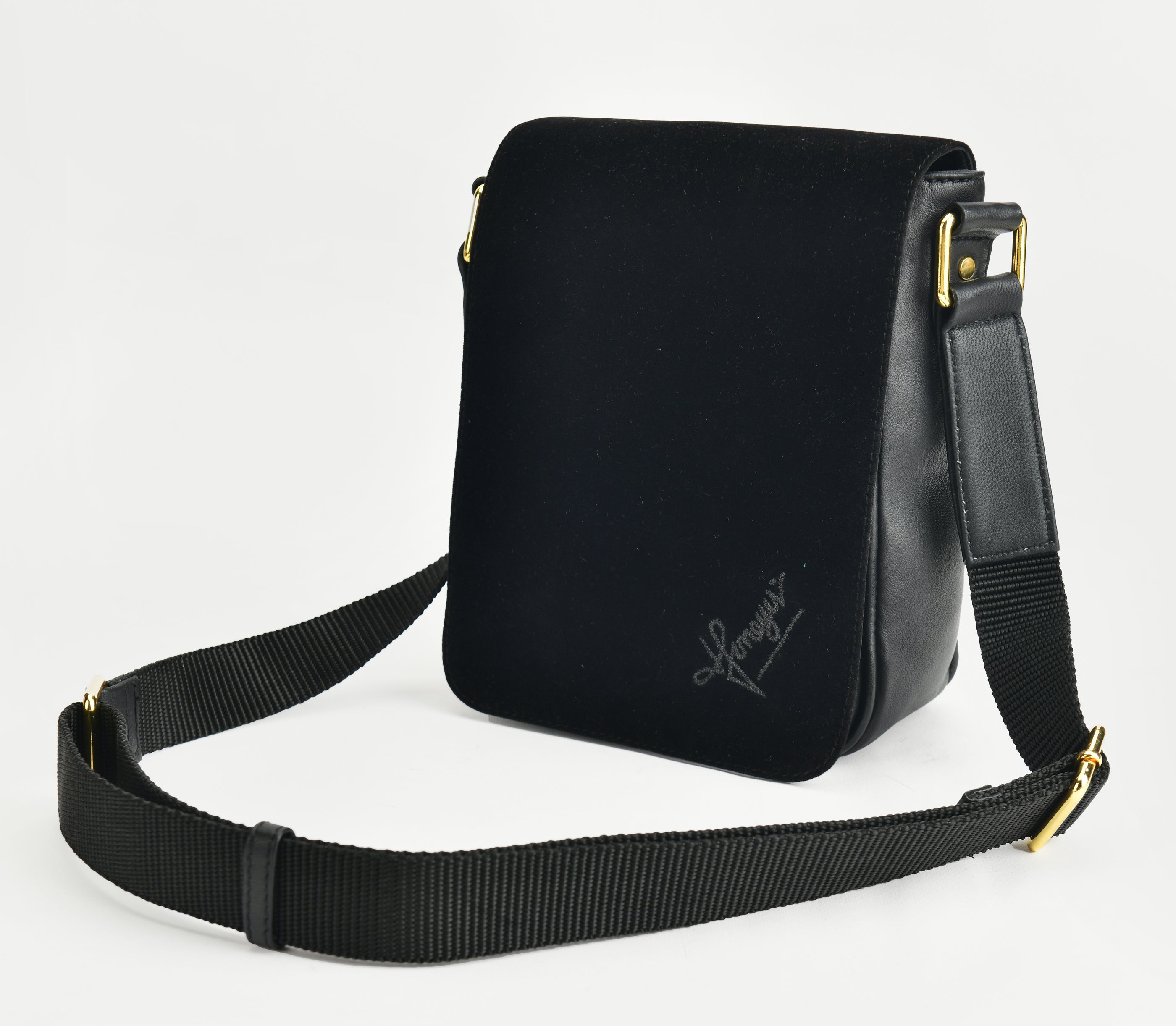 Grey Signature Crossbody Humayunalamgir