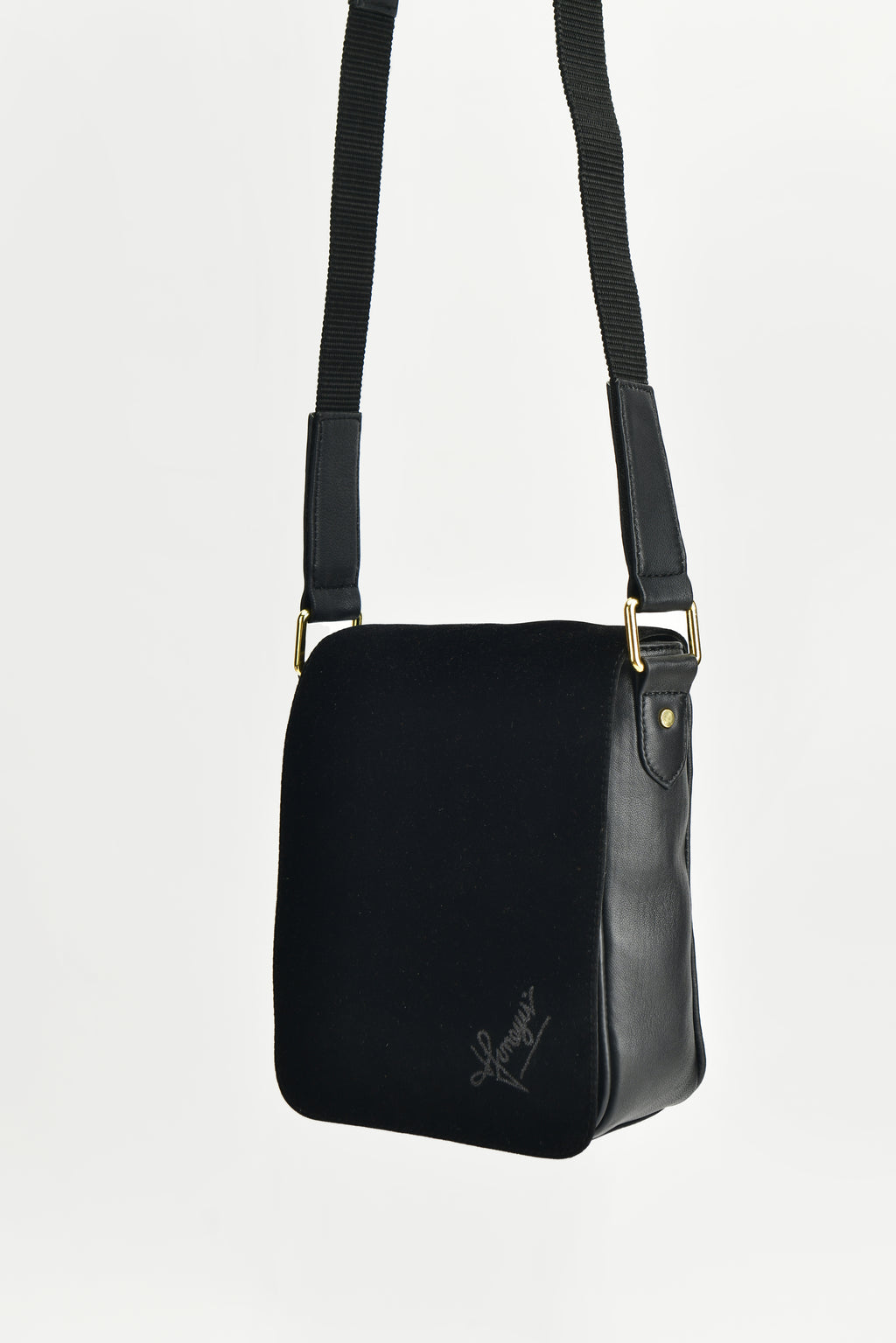 Grey Signature Crossbody Humayunalamgir