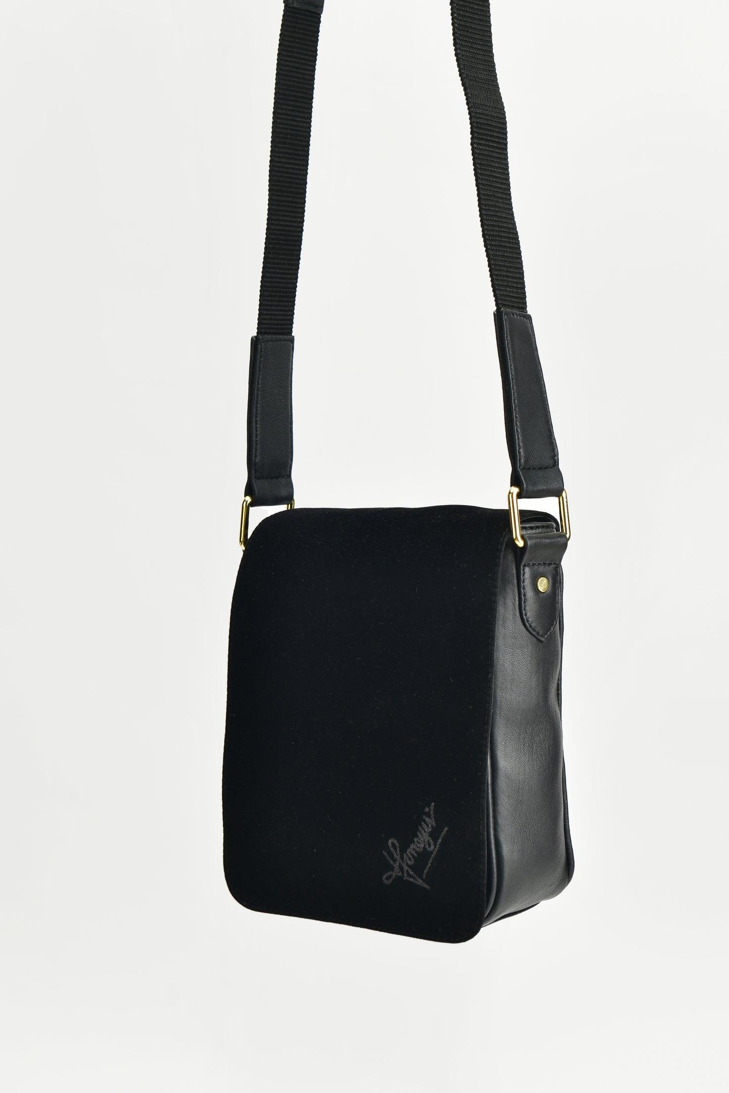 Grey Signature Crossbody