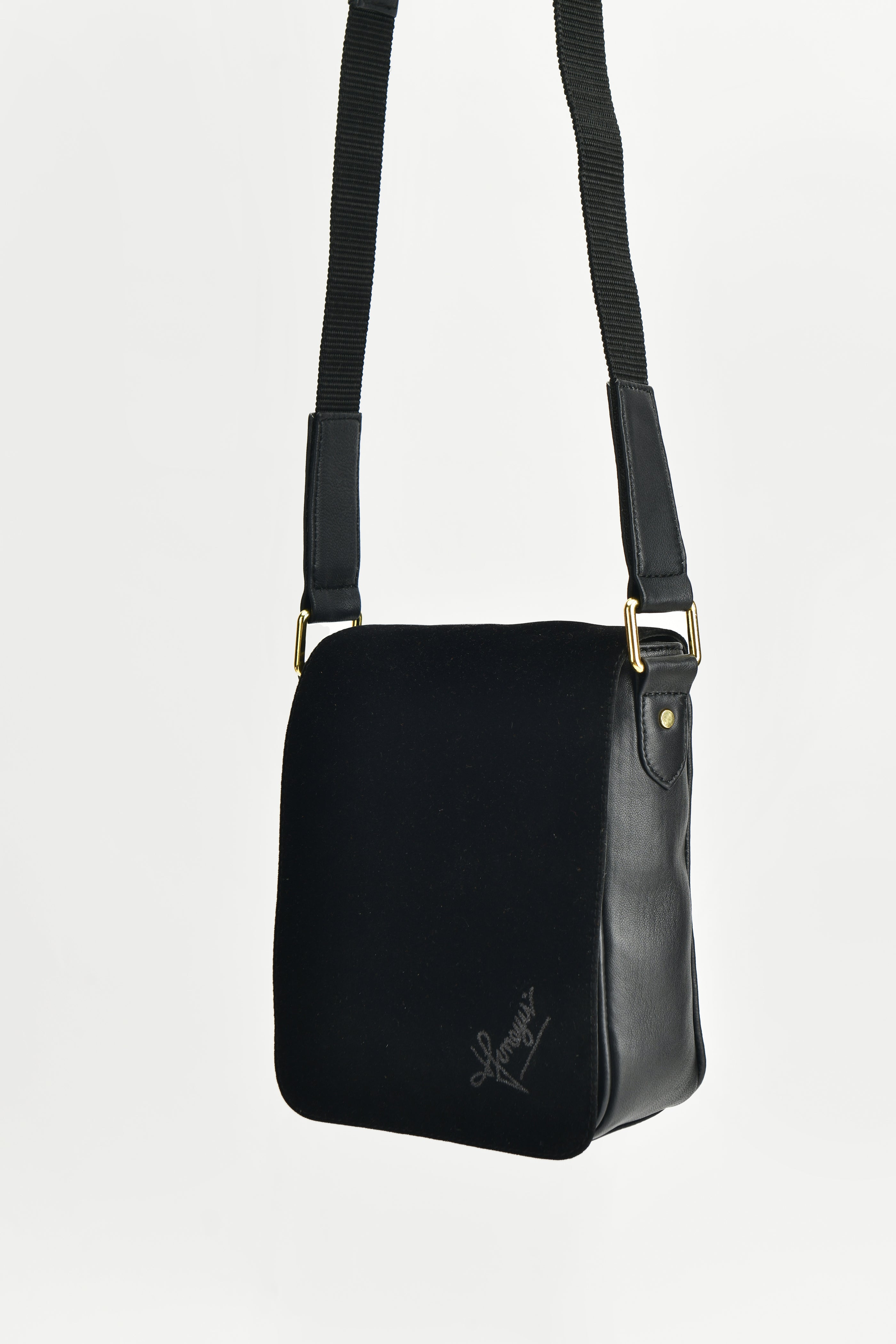 Grey Signature Crossbody Humayunalamgir