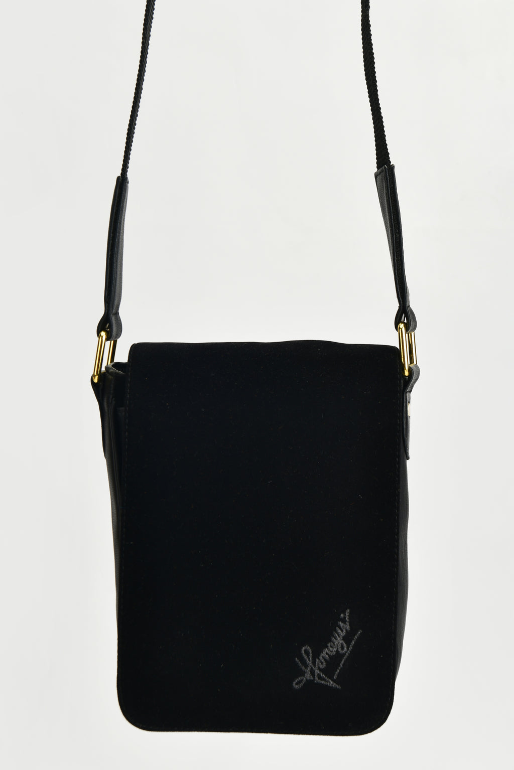 Grey Signature Crossbody Humayunalamgir