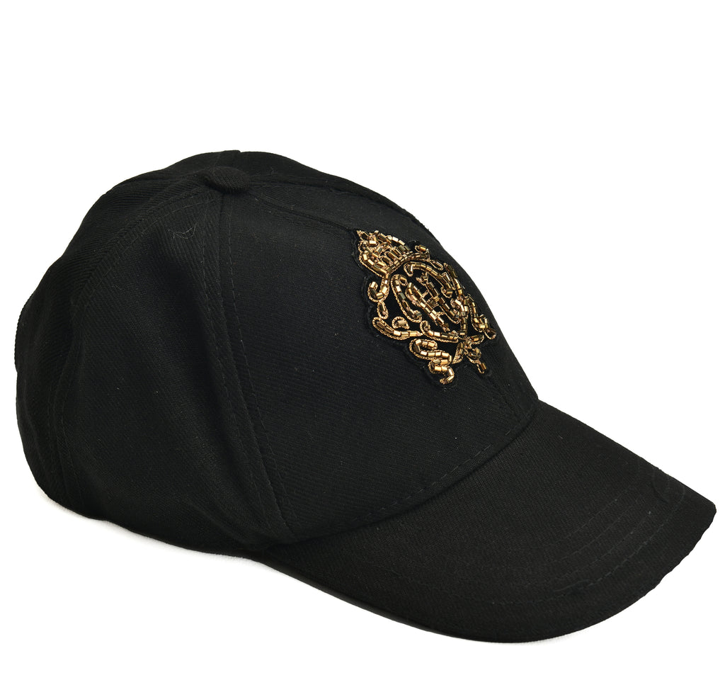 Black Cap with 2022 Motif Humayun Alamgir