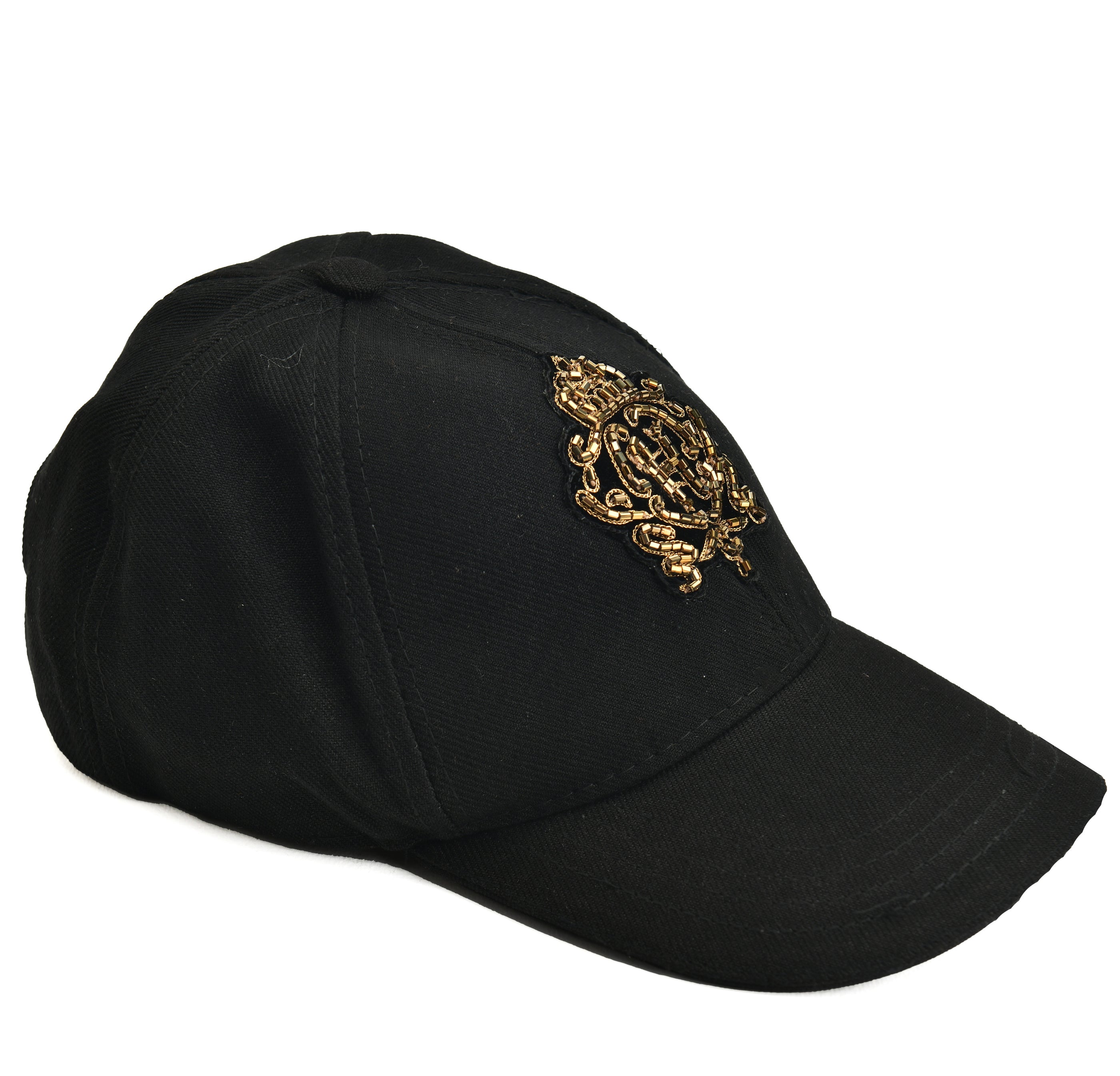 Black Cap with 2022 Motif Humayun Alamgir