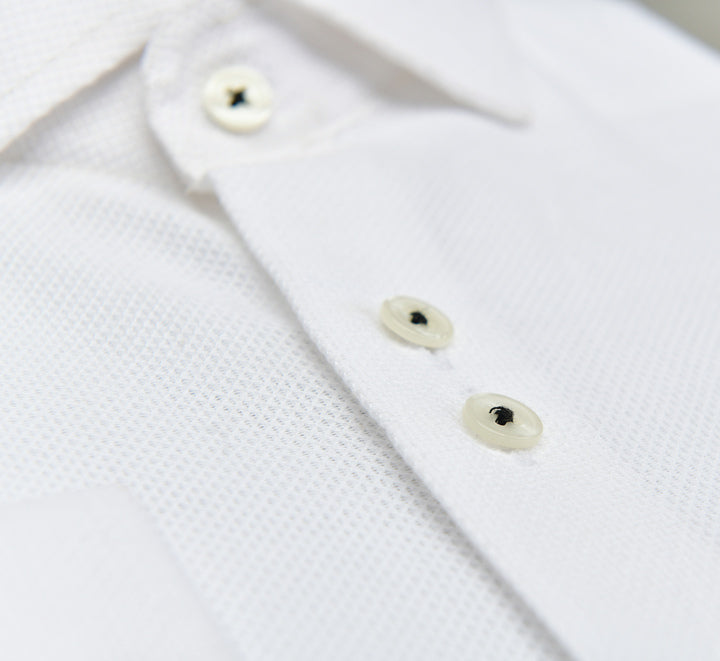 White Dolby Fabric Shirt Semi Formal humyaunalamgir