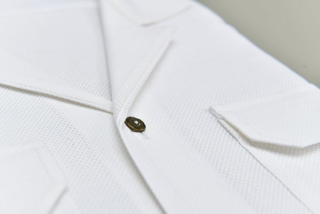 White Dolby Fabric Shirt Semi Formal humyaunalamgir