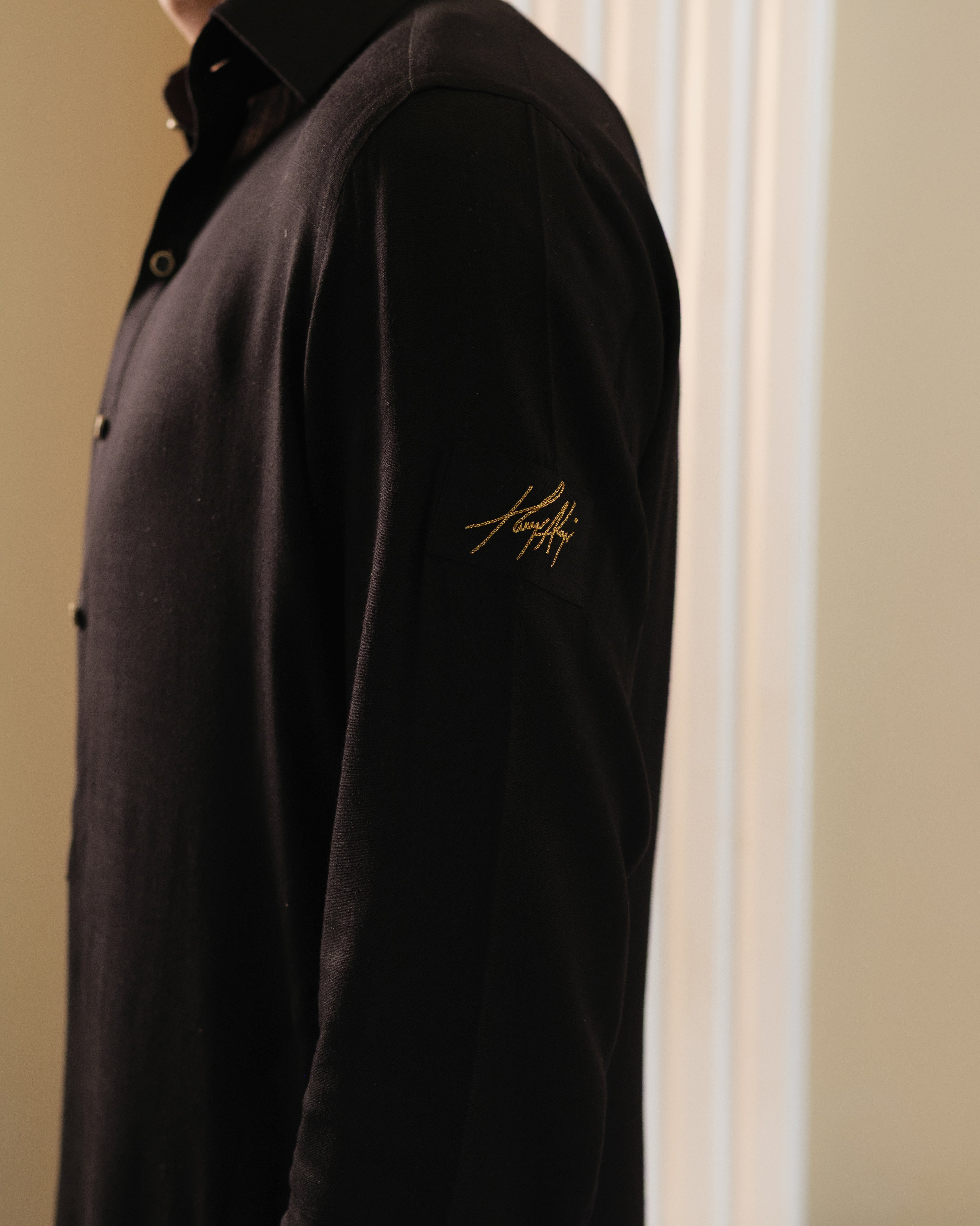 BLACK LINE FARSHI KURTA PAJAMA