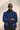 Embroidered Azure Blue Velvet Zipper Jacket Winter Jackets Humayun Alamgir