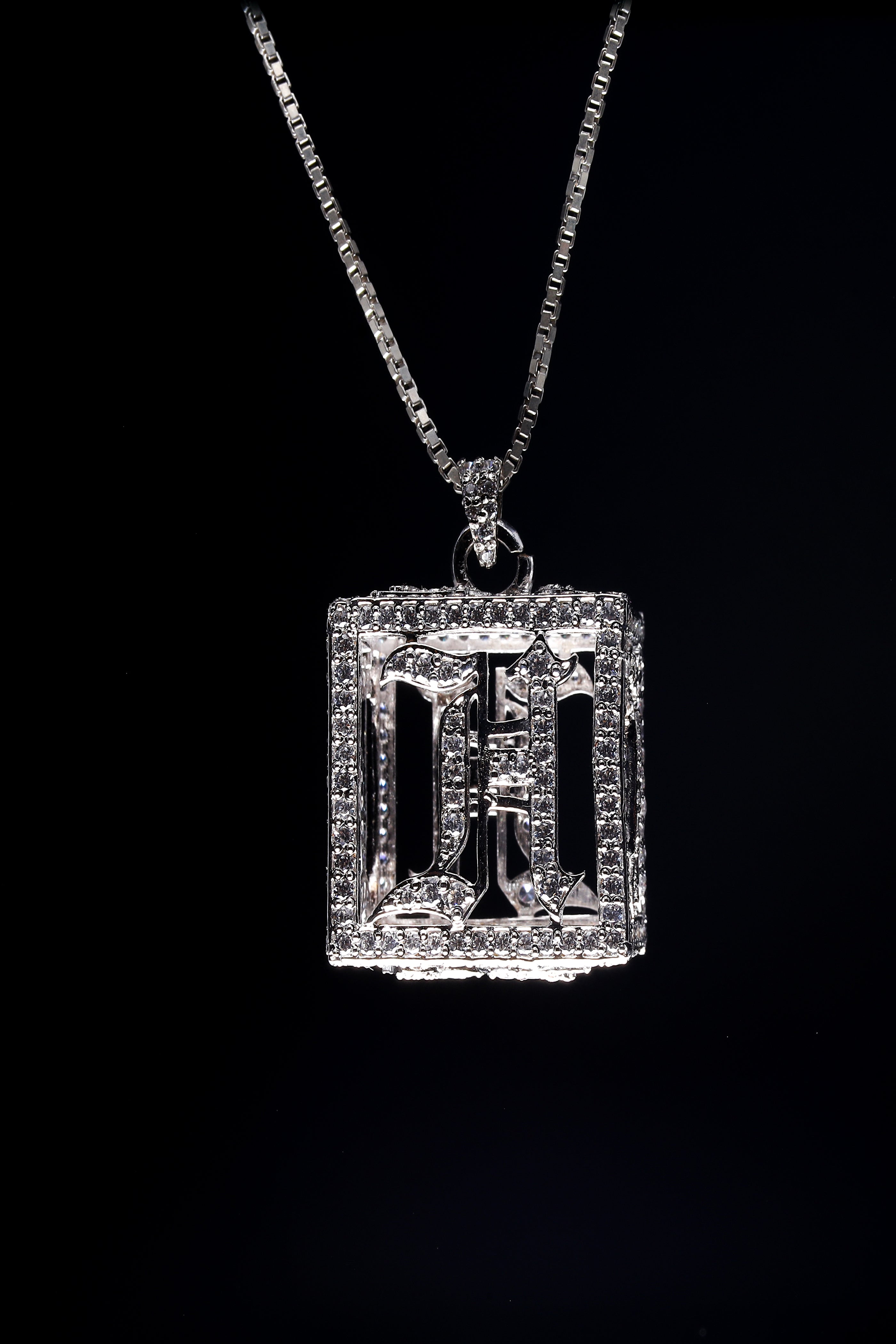 3D H Box Pendant Humayunalamgir
