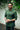 Crocodile Green Linen Co-rd Set Humayun Alamgir