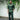 Crocodile Green Linen Co-rd Set Humayun Alamgir