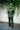 Crocodile Green Linen Co-rd Set Humayun Alamgir