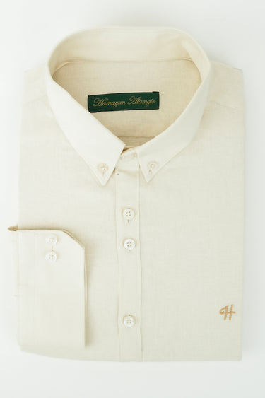 IVORY LINEN SHIRT