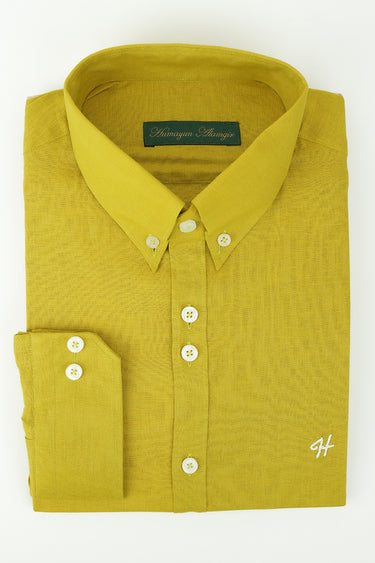 MUSTARD LINEN SHIRT