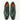 OLIVE GREEN BURNISHED LEATHER SHOES Shoes humyaunalamgir