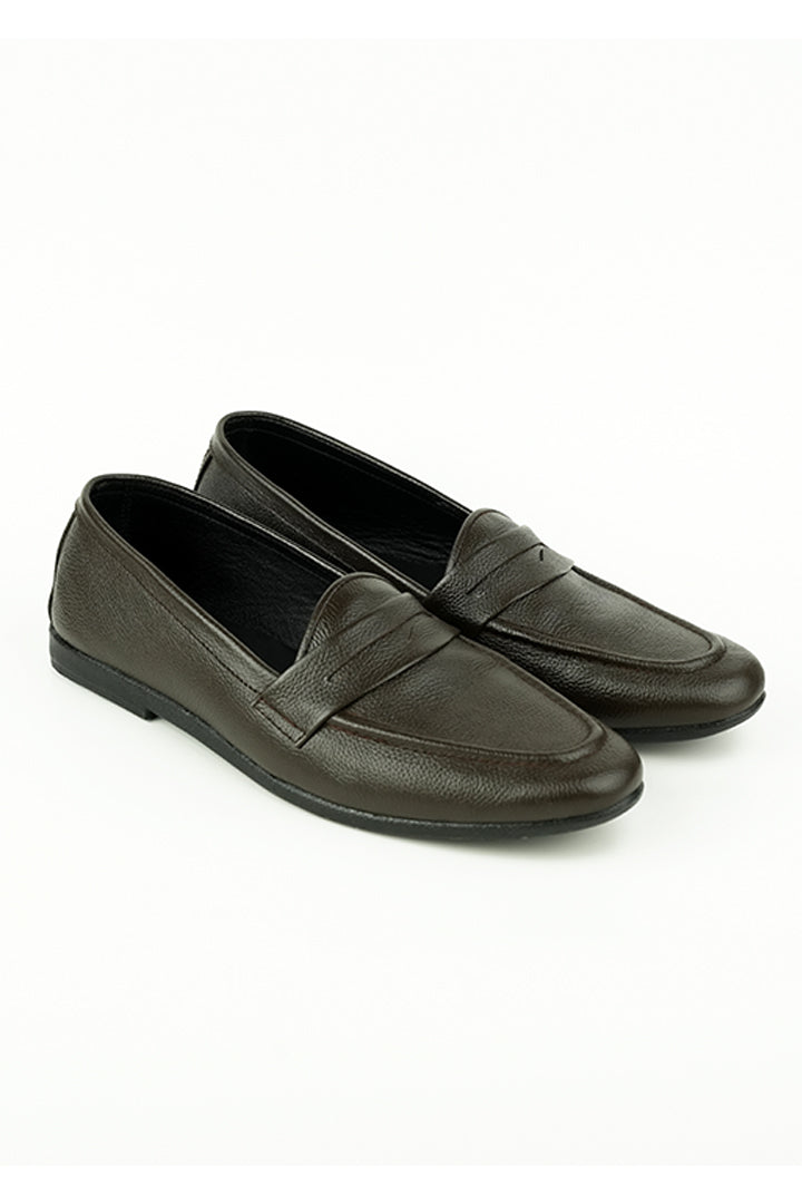 DARK BROWN MILD LOAFERS SOFTIES Shoes humyaunalamgir
