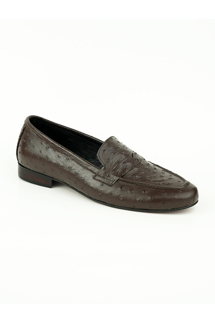DARK BROWN PENNY LOAFERS Shoes humyaunalamgir