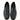 BLACK BURNISHED LEATHER LACE UP OXFORD SHOES Shoes humyaunalamgir