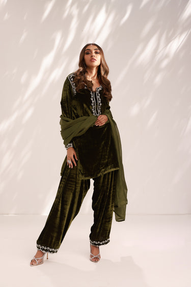 Maiza Shalwar Kameez with Dupatta