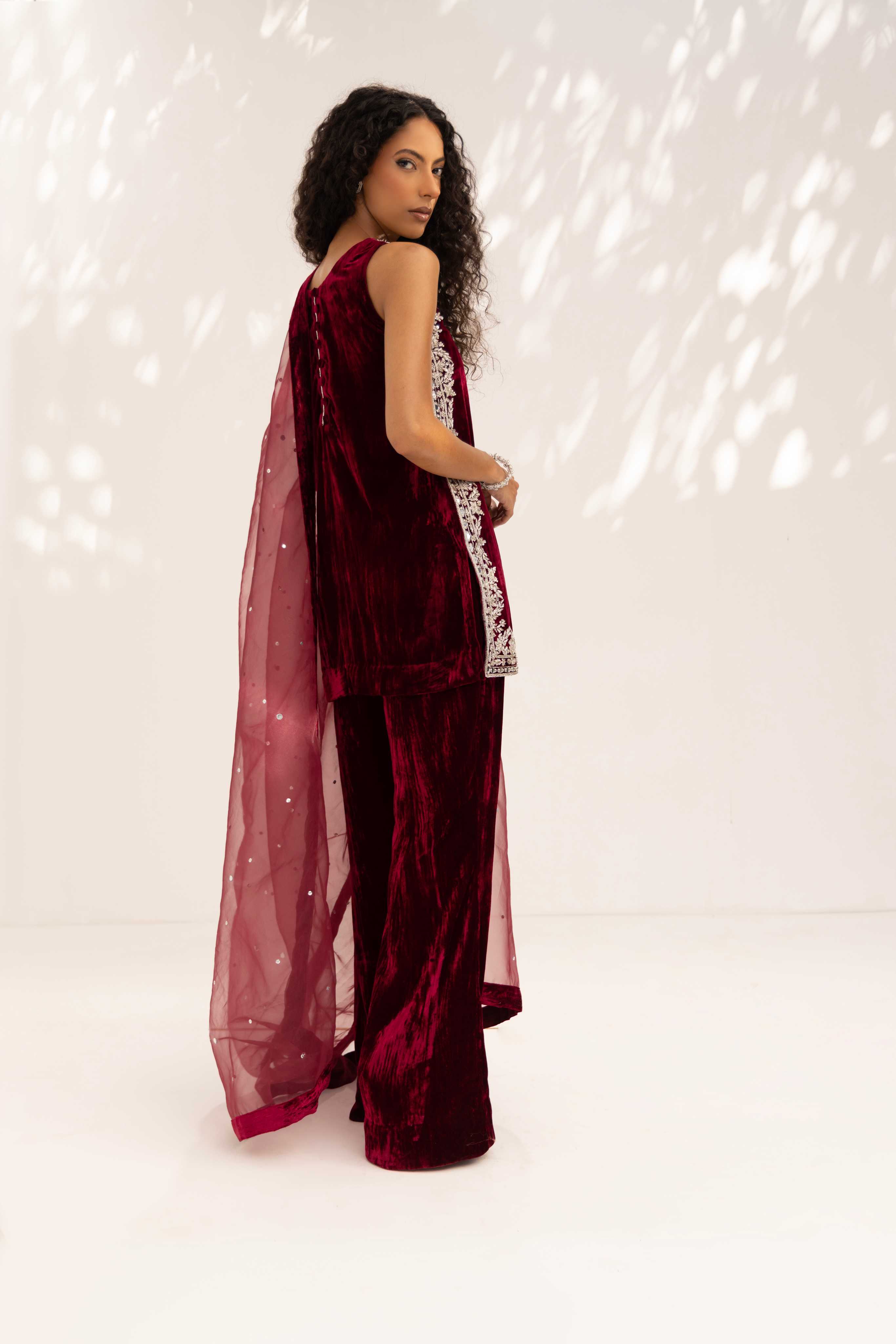 Magenta SET Clothing Humayun Alamgir