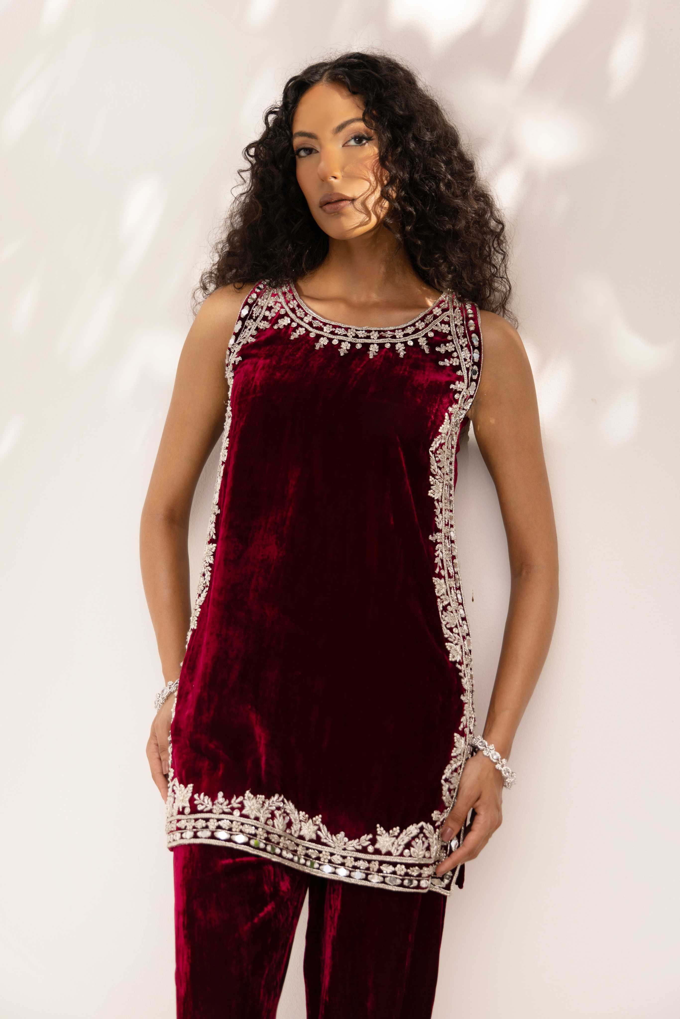 Magenta SET Clothing Humayun Alamgir