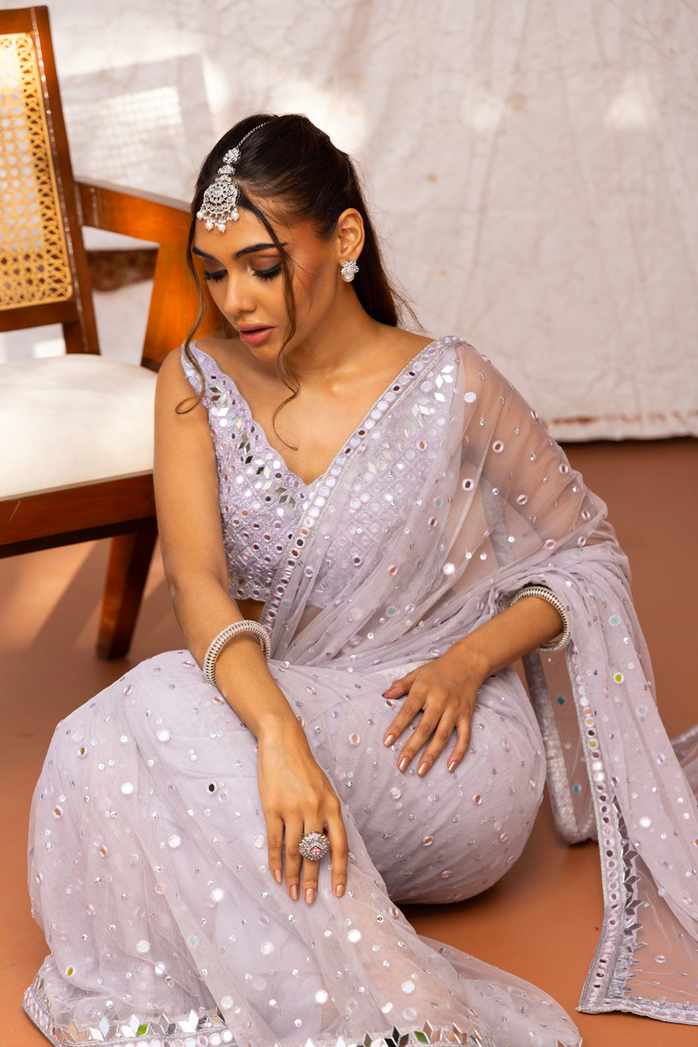 Mehrun Nisa Saari Clothing Humayun Alamgir