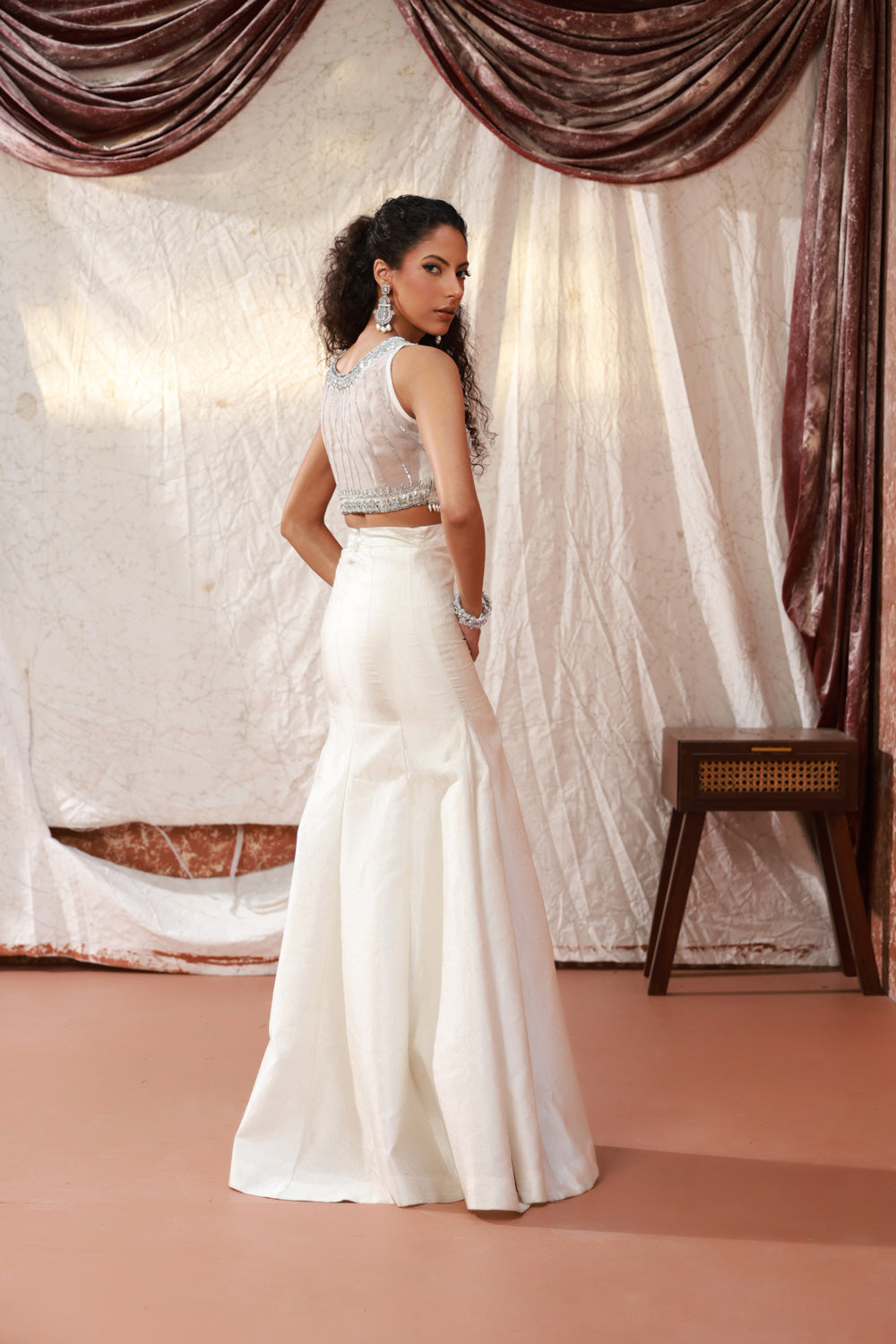 Amelia Blouse,Skirt with Dupatta Clothing Humayun Alamgir