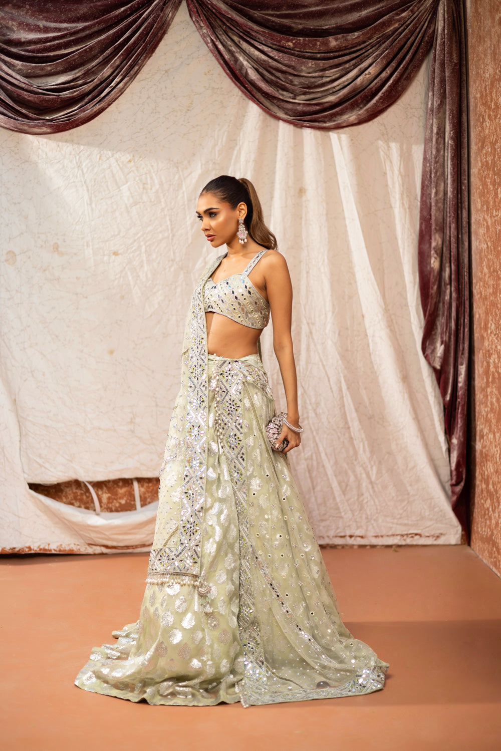 Noor Lehenga Choli With Dupatta Clothing Humayun Alamgir