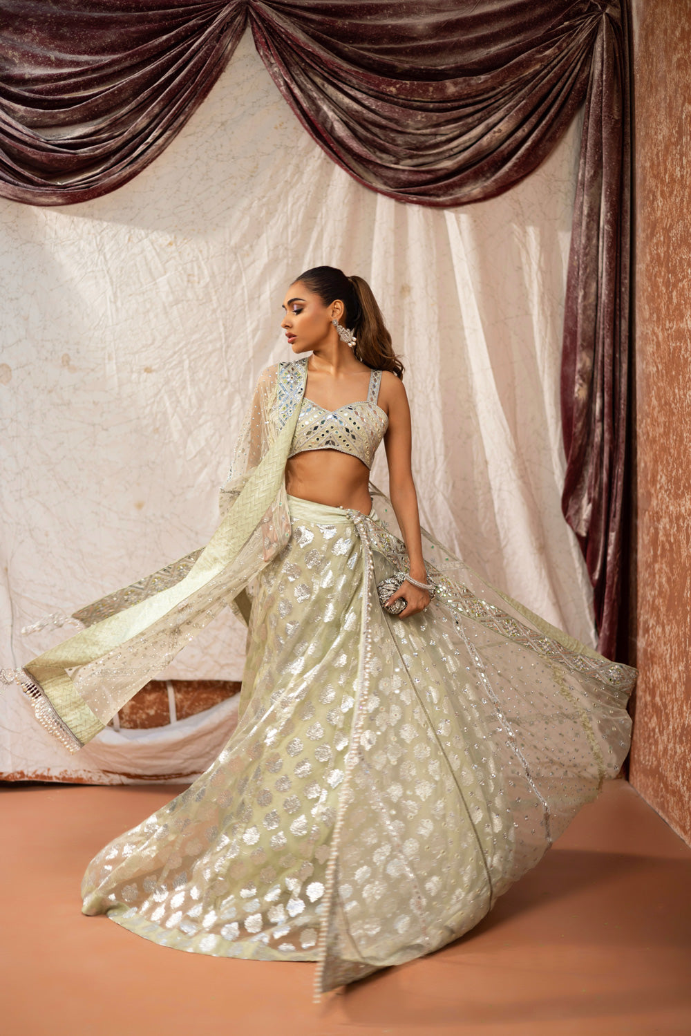 Noor Lehenga Choli With Dupatta Clothing Humayun Alamgir