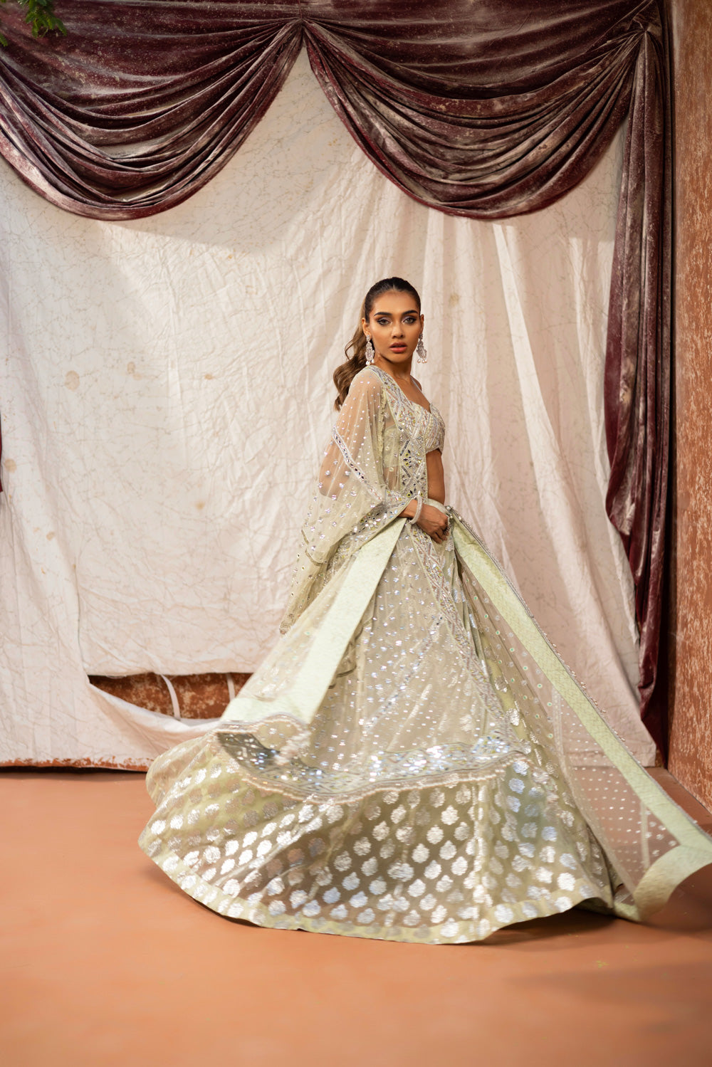 Noor Lehenga Choli With Dupatta Clothing Humayun Alamgir