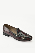 Maroon D-Monk Shoes Shoes humyaunalamgir 40