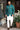 Teal Blue Cotton Silk Prince Coat humyaunalamgir S Prince Coat
