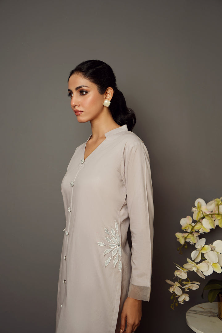 Grey 3D Cotton HumayunAlamgir